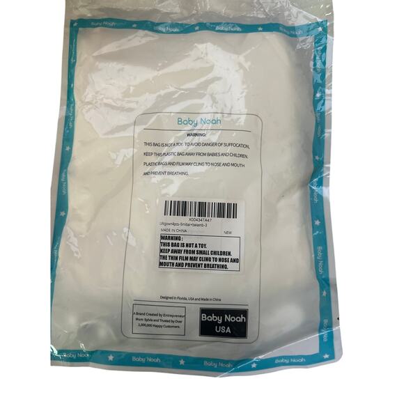 New in Package Baby Noah Newborn Gown White - Picture 2 of 3